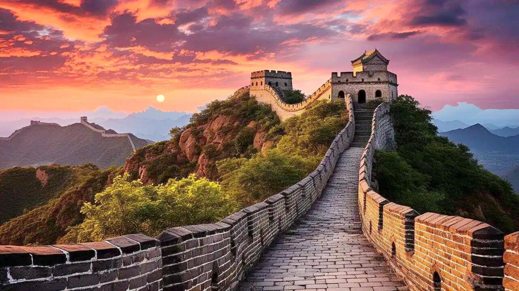 East Sacred Hotel--Very Near Beijing Tiananmen Square ,The Forbidden City,The Temple Of Heaven ,3 Minutes' Walk To Wangfujing Subway ,Located In The Center Of Beijing, Many Shopping Malls Around,Newly Renovated Hotel-Able To Receive Foreign Guests Pequim Exterior foto The Great Wall of China